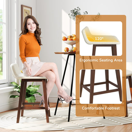 Dreamade 24" Bar Stools Set of 2/4
