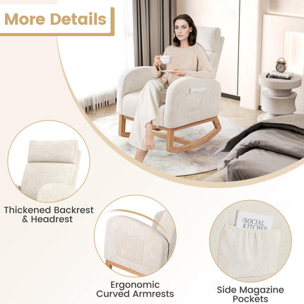 Dreamade Rocking Chair Nursery for Living Room