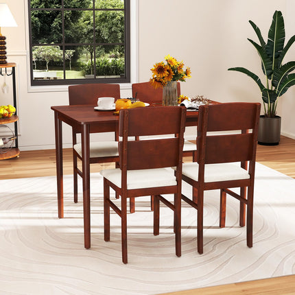 Dreamade 5-Piece Dining Table Set for 4