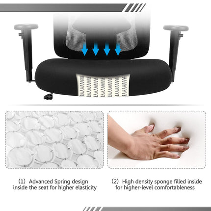 Dreamade 400LBS Mesh Big and Tall Office Chair Swivel Task Chair