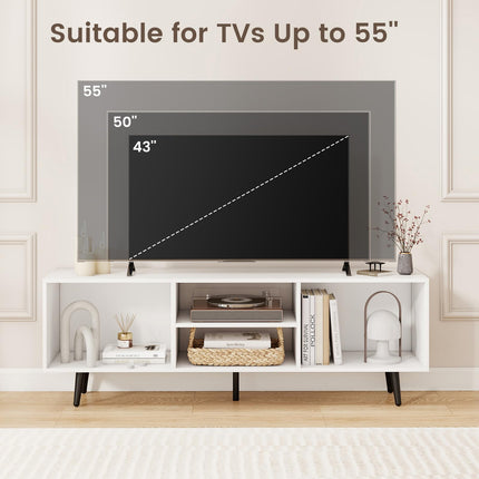 Dreamade Modern TV Stand for TVs up to 55"