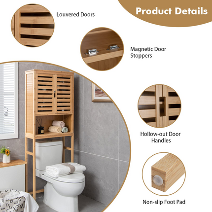 Dreamade Over-The-Toilet Storage Cabinet