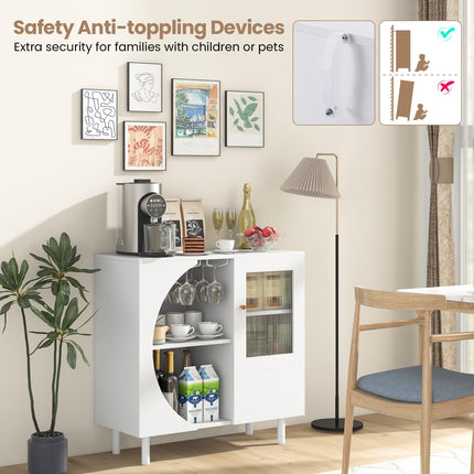 Dreamade Buffet Cabinet with Storage