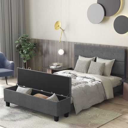 Bed Frame with Ottoman Storage - Dreamade