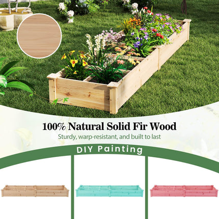 Dreamade Wooden Raised Garden Bed