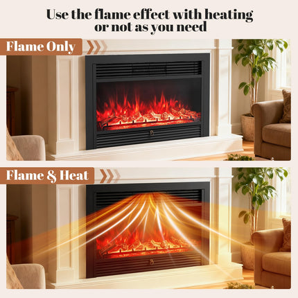 Dreamade 33/36 Inch Electric Fireplace Insert