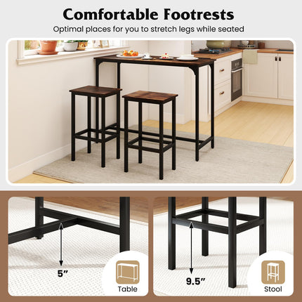 Dreamade 47.5" Dining Table Set