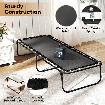 Dreamade Folding Bed with Mattress for Adults