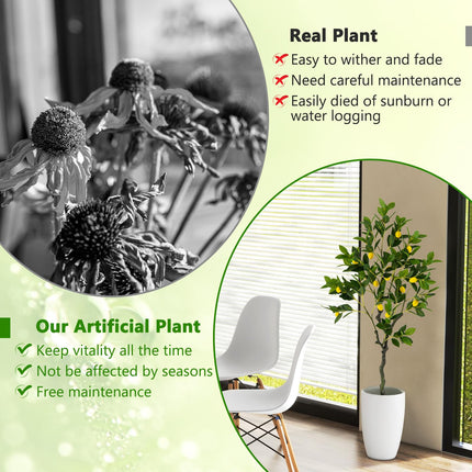 Dreamade Artificial Lemon Tree