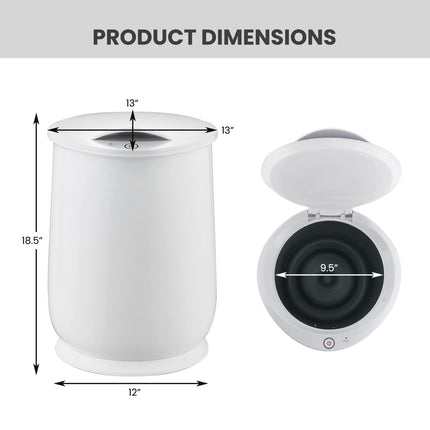 Dreamade Towel Warmer Bucket for Bathroom, 21 L
