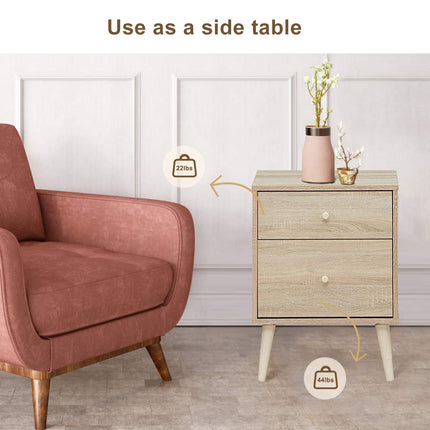 Dreamade Hallway Storage Cabinet Organizer Beside End Table