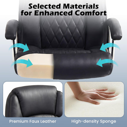 Dreamade 500LBS Big and Tall Office Chair