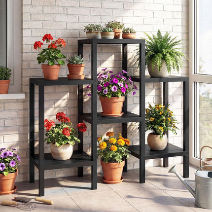 Dreamade 6-Tier Plastic Modular Storage Shelves