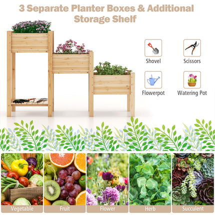 Dreamade Raised Garden Bed Set of 3