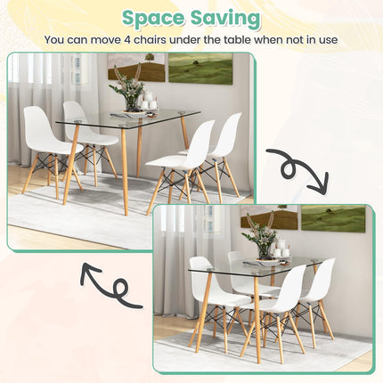 Dreamade 5-Piece Dining Table Set