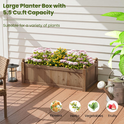 Dreamade Wood Raised Garden Bed