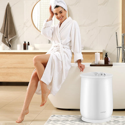 Dreamade Towel Warmer Bucket - 21 L Bathroom Towel Heater