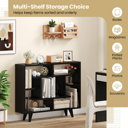 Dreamade 3 Tier Geometric Bookshelf