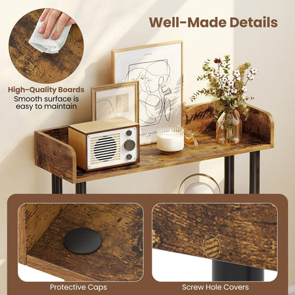 Dreamade 5-Tier Bookshelf with Anti-Tipping Kit & Open Storage Organizer for Living Room Bedroom