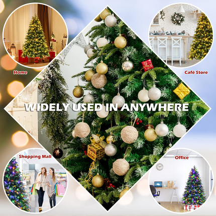 Dreamade 5 ft / 6 FT Pre-Lit Artificial Christmas Tree - DreamadeUS