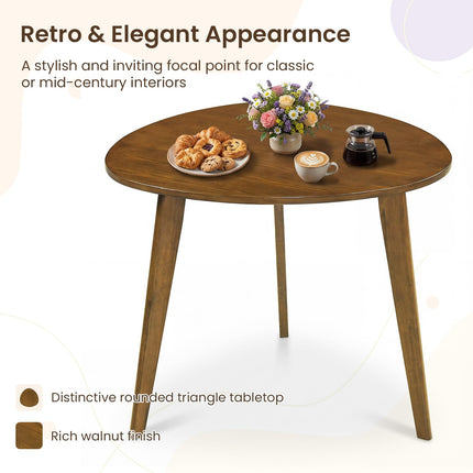 Dreamade 35.5-Inches Round Dining Table for 4