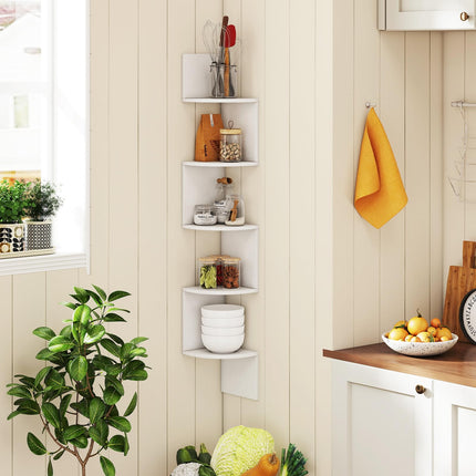 Dreamade Corner Shelf Wall Mounted Set of 1/2