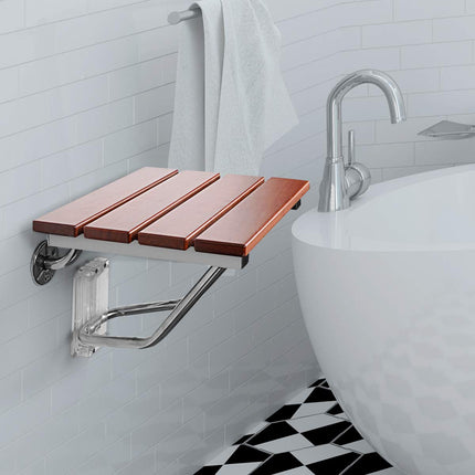 15" Folding Shower Seat Bench300lb Capacity for Senior