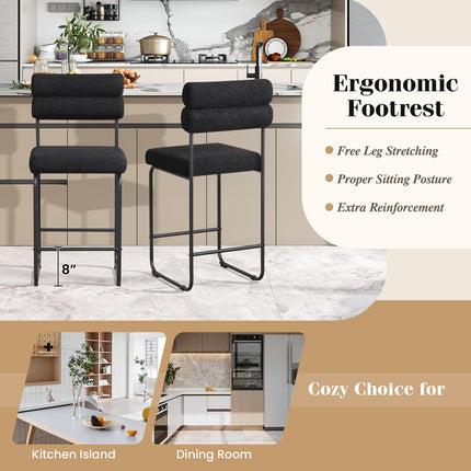 Dreamade 26" Counter Height Bar Stools Set of 2/4