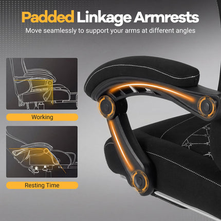 Dreamade Gaming Chair | Ergonomic Computer Chair with Headrest
