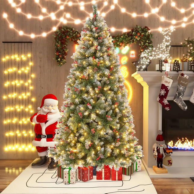 Dreamade Pre-Lit Christmas Tree with 8 Lighting Modes