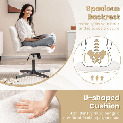 Cross Legged Office Chair - Dreamade