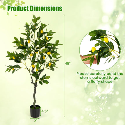 Dreamade Artificial Lemon Tree