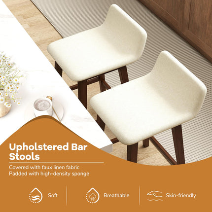 Dreamade 24" Bar Stools Set of 2/4