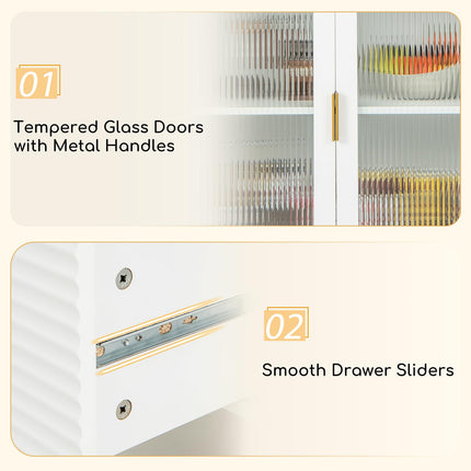Dreamade Buffet Cabinet with Storage