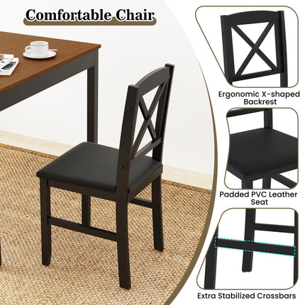 Dreamade 3-Piece Dining Table Set for 2