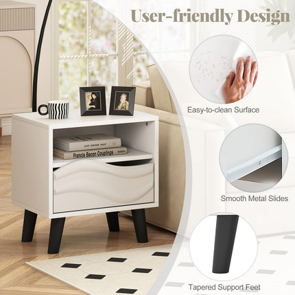 Dreamade Mid Century Modern Nightstand