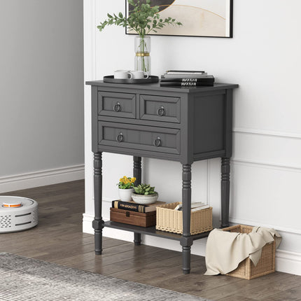 Dreamade Console Table with Drawers