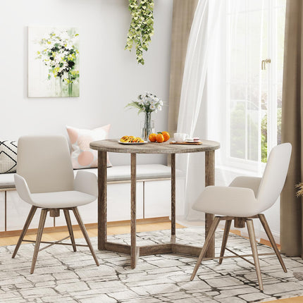 Dreamade 36" Round Dining Table for 4