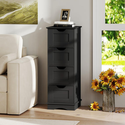 Dreamade Bathroom Storage Cabinet with 4 Drawers