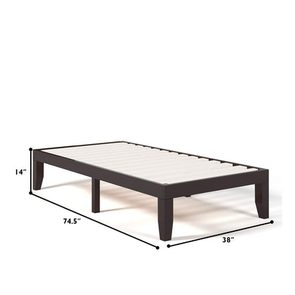 Solid Wood Platform Bed Frame - Dreamade