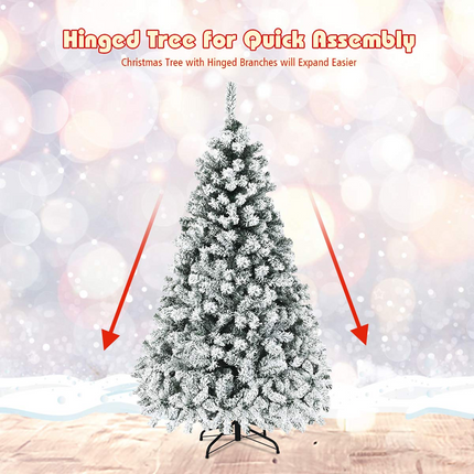 Dreamade 6ft Pre-Lit Artificial Christmas Tree - DreamadeUS