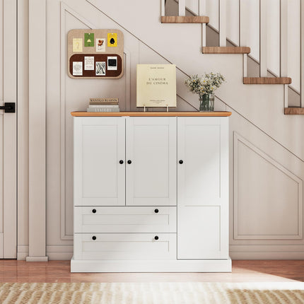 Dreamade Buffet Cabinet with Storage for Coffee Bar Dining Living Room Entryway