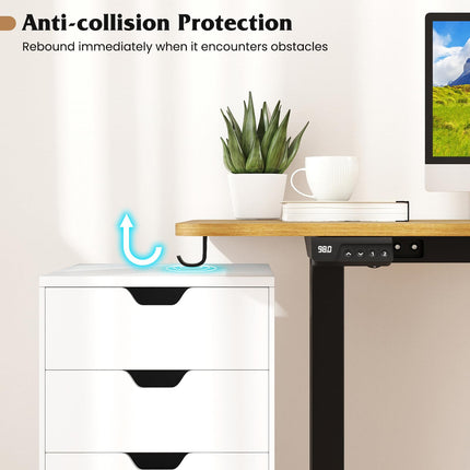 Dreamade Electric Standing Desk Frame Height Adjustable Table