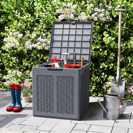 Dreamade 39 Gallon Outdoor Storage Box