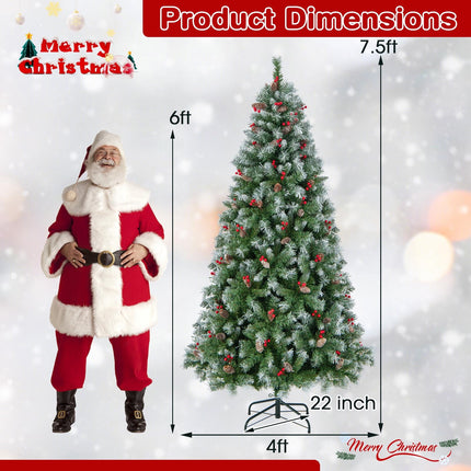 Dreamade Pre-Lit Christmas Tree with 8 Lighting Modes