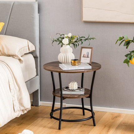 Dreamade Round End Table Set