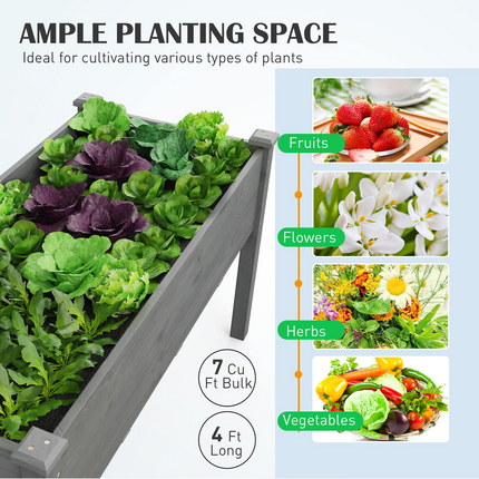 Raised Garden Bed with Legs