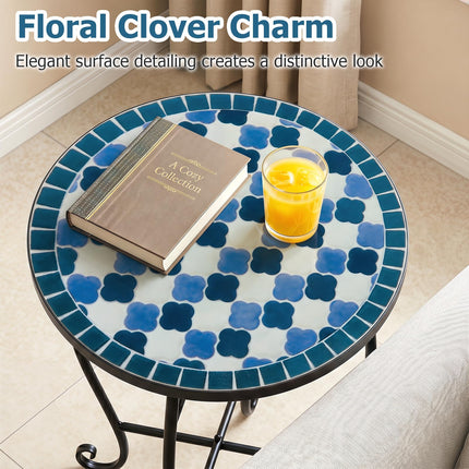 Dreamade 14" Outdoor Side Table