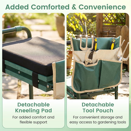 Dreamade Garden Kneeler and Seat for Seniors Women Men