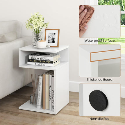 Dreamade 3-Tier Side Table